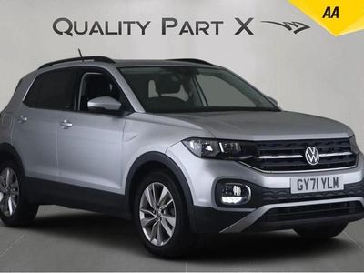 Silver Used 2021 VW T-Cross Active SUV | £15,836 (Fair price)