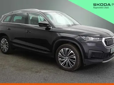 Used Skoda Kodiaq SE L Executive 150 HP (110 kW) 2022 Black magic pearl effect SUV