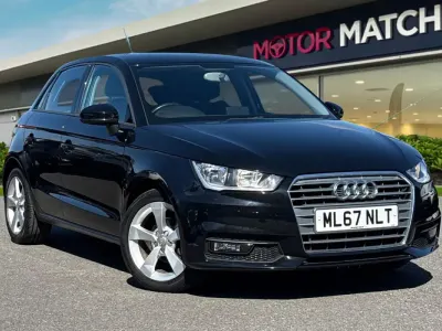 Used Audi A1 Sportback Sport 2017 Black Hatchback