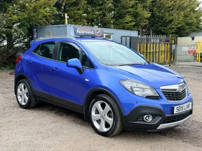 Used Vauxhall Mokka S 115 HP (84 kW) 2015 Blue SUV