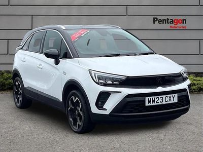 Used Vauxhall Crossland Ultimate 108 HP (79 kW) 2023 White SUV