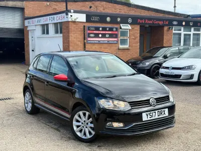 Used VW Polo Beats 90 HP (66 kW) 2017 Black Hatchback