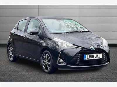 Black Used 2018 Toyota Yaris Hybrid Hatchback | £13,095 (Fair price)