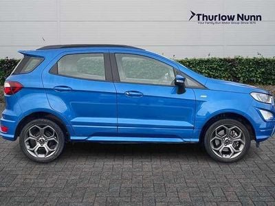 Used Ford Ecosport ST-Line 125 HP (91 kW) 2022 Blue SUV