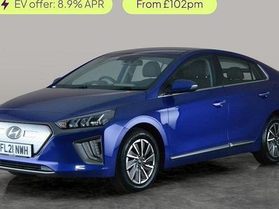 Used Hyundai Ioniq Premium 100 kW (136 HP) 2021 Blue Hatchback