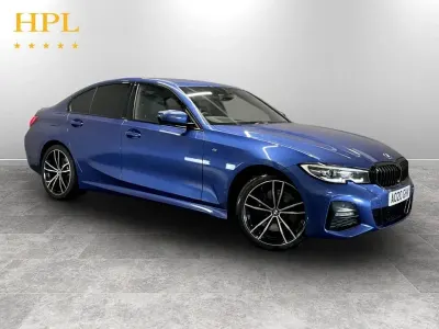 Begagnad BMW 330e M Sport 292 HK (214 kW) 2020 Blå Sedan