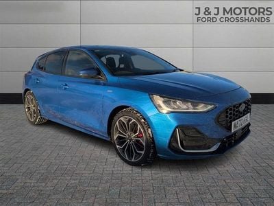 Used Ford Focus ST-Line 125 HP (91 kW) 2022 Blue Hatchback