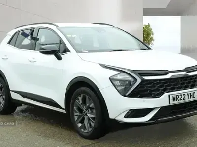 Used Kia Sportage GT-Line 226 HP (166 kW) 2022 White SUV