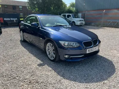 Used BMW 320 Cabriolet 184 HP (135 kW) 2010 Blue Cabriolet