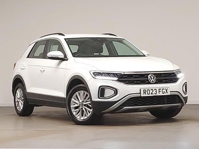 Begagnad VW T-Roc Life 150 HK (110 kW) 2023 Vit SUV