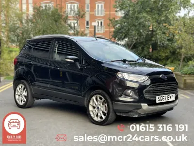Used Ford Ecosport Titanium 95 HP (69 kW) 2017 Black SUV