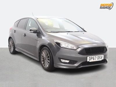 Grey Used 2018 Ford Focus ST-Line Hatchback | £9,295 (Good price)