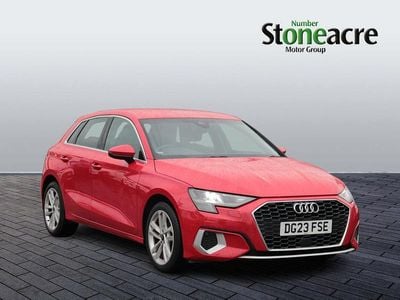 Red Used 2023 Audi A3 Sportback Sport Hatchback | £19,995 (Fair price)