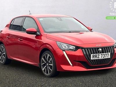 Used Peugeot 208 Allure 102 HP (75 kW) 2020 Red Hatchback