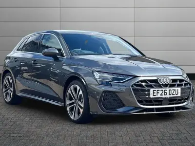 New Audi A3 S-Line 150 HP (110 kW) 2026 Daytona grey Hatchback