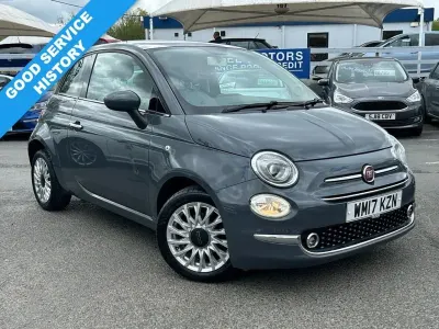 Used Fiat 500 Lounge 69 HP (50 kW) 2017 Grey Hatchback