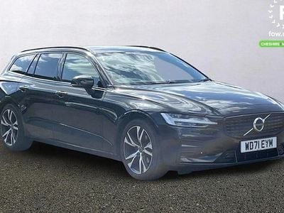Used Volvo V60 R-Design 163 HP (119 kW) 2021 Black Estate