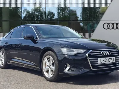 Used Audi A6 Sport 2021 Black Sedan