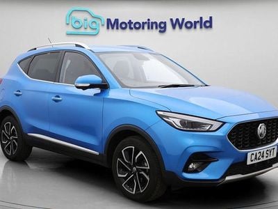 Used MG ZS Exclusive 111 HP (81 kW) 2024 Blue Hatchback