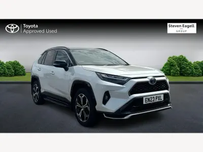 Used Toyota RAV4 Hybrid 2023 White/black SUV