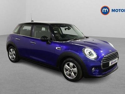 Usado Mini Cooper Hatch 136 HP (100 kW) 2018 Azul Citadino