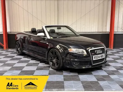 Used Audi RS4 Design 420 HP (308 kW) 2006 Black Cabriolet