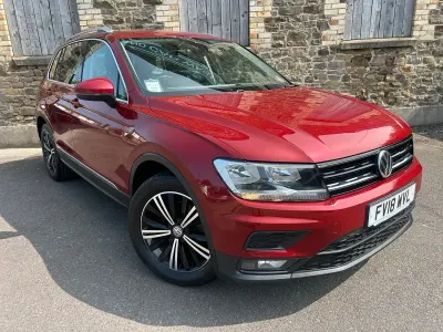 Used VW Tiguan SE 150 HP (110 kW) 2018 Red SUV
