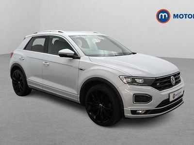 Używany VW T-Roc R-line 150 KM (110 kW) 2020 Srebrny SUV