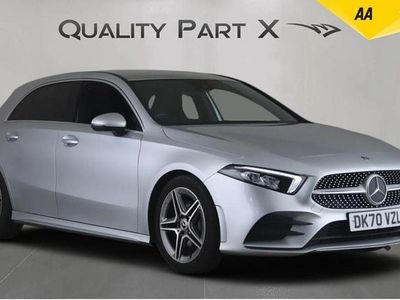 Used Mercedes A200 AMG line 163 HP (119 kW) 2020 Silver Hatchback