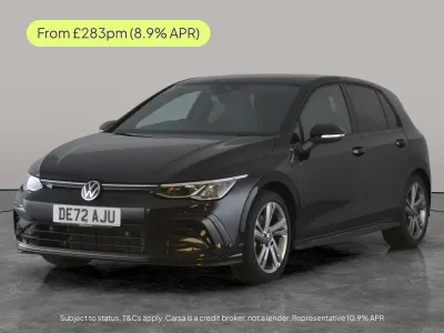 Second-hand VW Golf VIII R-line 150 CP (110 kW) 2022 Negru Hatchback