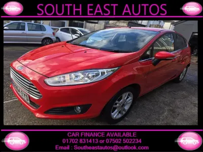 Used Ford Fiesta Zetec 2014 Red Hatchback