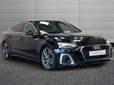 Used Audi A5 Sportback S-Line 201 HP (147 kW) 2024 Mythos black Hatchback