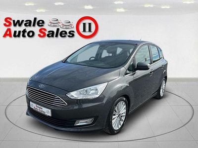 Used Ford C-MAX Titanium 125 HP (91 kW) 2017 Grey MPV
