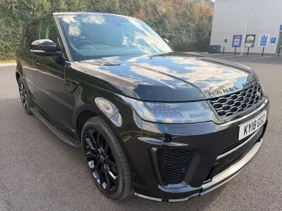 Used Land Rover Range Rover Sport Autobiography Dynamic 306 HP (225 kW) 2018 Black SUV