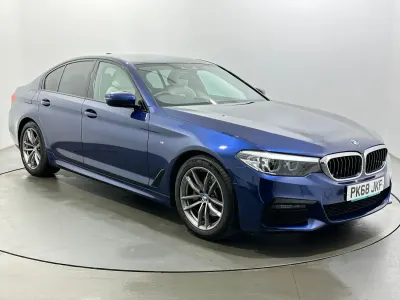 Used BMW 520 M Sport 190 HP (139 kW) 2018 Blue Sedan