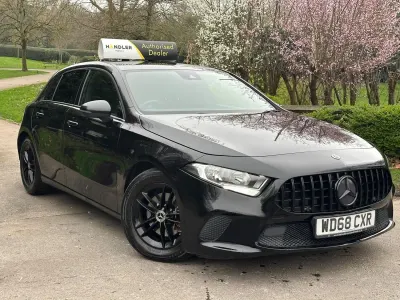Begagnad Mercedes A180 SE 116 HK (85 kW) 2018 Svart Halvkombi