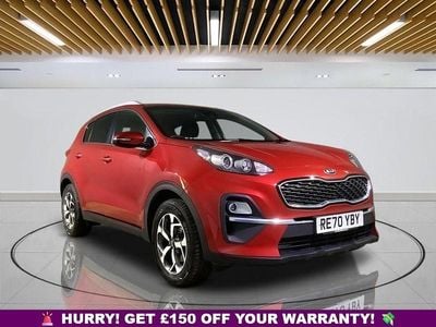 Red Used 2021 Kia Sportage SUV | £12,899 (Good price)