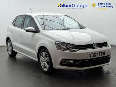 Used VW Polo Edition 90 HP (66 kW) 2017 White Hatchback