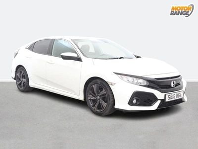 Used Honda Civic SR 129 HP (94 kW) 2018 White Hatchback