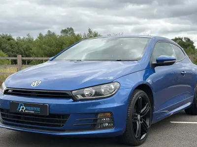 Used VW Scirocco R-line 2015 Blue Coupe
