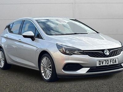 Used Vauxhall Astra Elite 145 HP (106 kW) 2020 Silver Hatchback