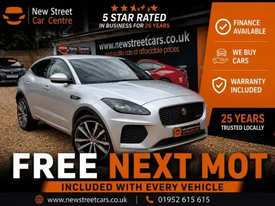 Used Jaguar E-Pace R-Dynamic 180 HP (132 kW) 2019 Silver SUV