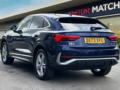 Used Audi Q3 Sportback S-Line 150 HP (110 kW) 2023 Blue SUV