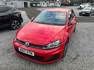 Red Used 2017 VW Golf VII GTD Hatchback | £11,895 (Fair price)