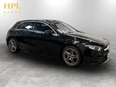 Used Mercedes A200 AMG line 163 HP (119 kW) 2020 Black Hatchback