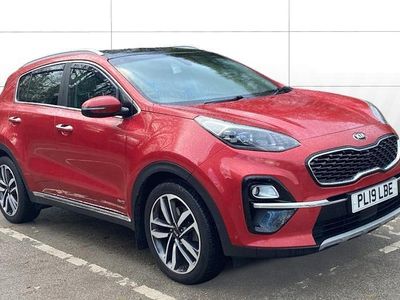 Red Used 2019 Kia Sportage SUV | £16,148 (Fair price)