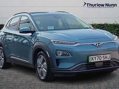 Used Hyundai Kona Premium SE 150 kW (204 HP) 2020 Blue SUV