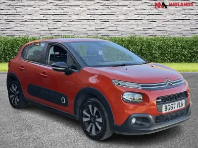Usado Citroën C3 Feel 110 CV (80 kW) 2017 Naranja Utilitario