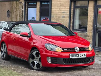 Used VW Golf Cabriolet GTI 2013 Red Cabriolet