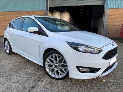 White Used 2017 Ford Focus ST-Line Hatchback | £5,990 (Good price)